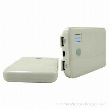 Power Banks, 6,000mAh Capacity, Built-in 18650 Battery, 16.5 x 71.5 x 110.2mm Size